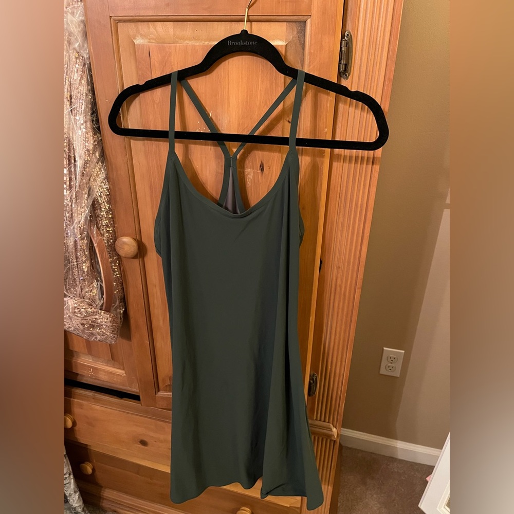 Evergreen Outdoor Voices Exercise Dress